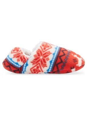(10) NEW Nordstrom Slippers Convertible Microfleece Family Scuff Slipper S/M